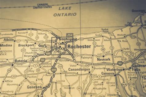 Rochester Usa Map Travel Background Stock Photo by ©aallm 361632850