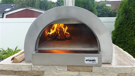 ilFornino F- Series Mini Professional Stainless Steel Wood Fired Pizza Oven & Reviews | Wayfair