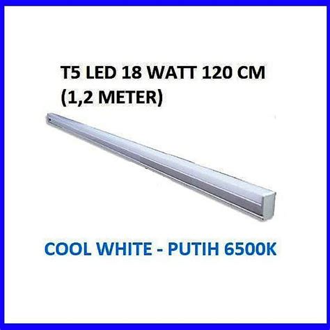 Jual Lampu TL Neon LED 18 watt T5 Lampu Neon Putih 18 W 120 cm Tube Warna Unik Lucu Menarik ...