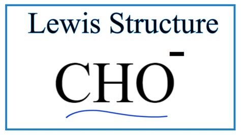 Cho Lewis Structure Resonance