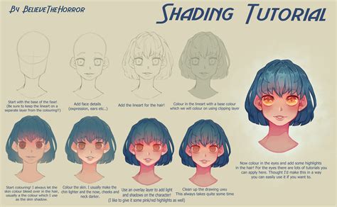 Shading Tutorial by BelieveTheHorror on DeviantArt