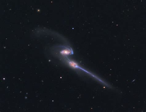 Mice Galaxies (NGC 4676): Colliding Galaxies in Coma Cluster – Constellation Guide