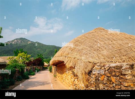 Naganeupseong Nagan folk village in Suncheon, Korea Stock Photo - Alamy