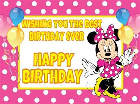 Minnie Mouse Birthday Quotes - ShortQuotes.cc