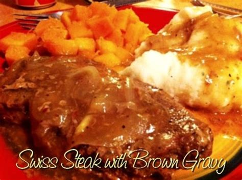 Swiss Steak with Brown Gravy