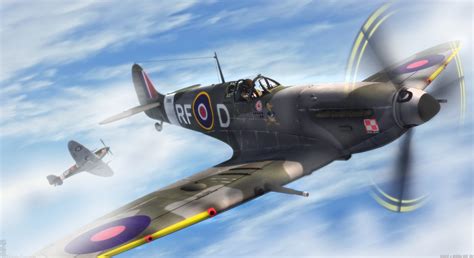 Supermarine Spitfire Computer Wallpapers, Desktop Backgrounds | 3300x1800 | ID:371670