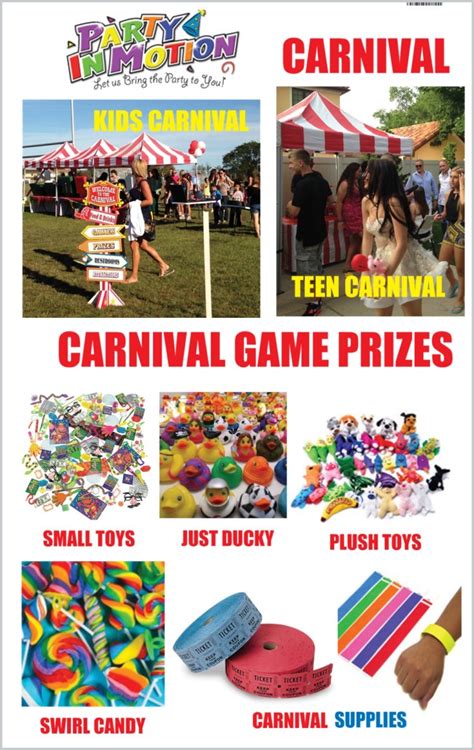 Carnival Prizes & Games Long Island | Party In Motion