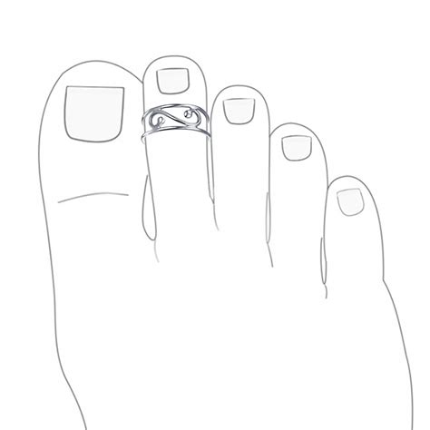 Toe Drawing at GetDrawings | Free download