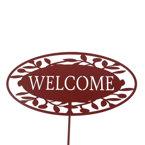 Outdoor Welcome Sign Entryway Welcome Sign Rustic Metal - Etsy