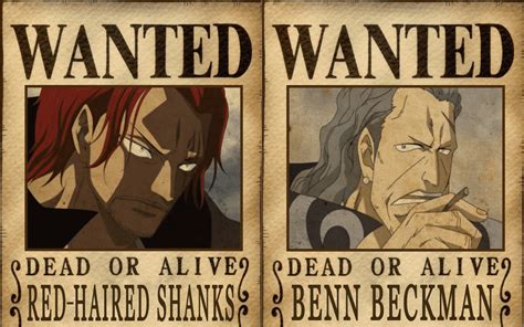 2560x1600, One Piece Shanks Crew Wallpapers Full Hd - One Piece Wanted Poster Shanks - 2560x1600 ...