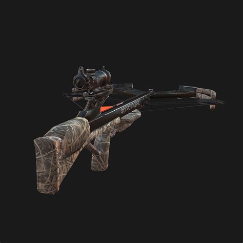 3D model Crossbow Stryker VR / AR / low-poly | CGTrader