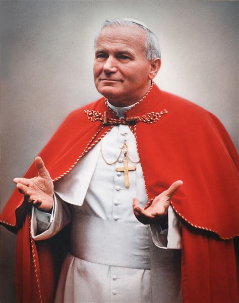 Portrait Of Pope John Paul II by Bachrach