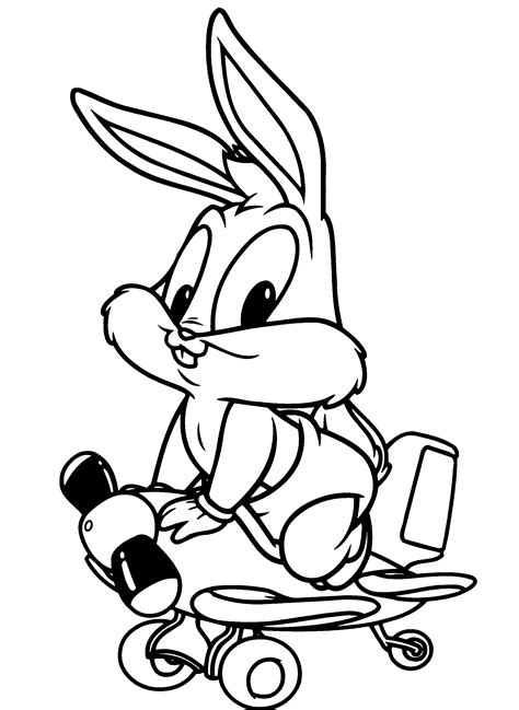 Printable Bugs Bunny Coloring Pages - Coloring Home