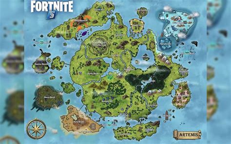 Fortnite Chapter 3 Map leak reveals massive overhaul to the entire map, new POIs and more