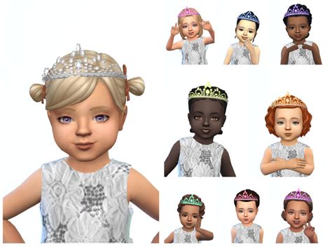 The Sims Resource - ErinAOK Toddler Tiara 1014