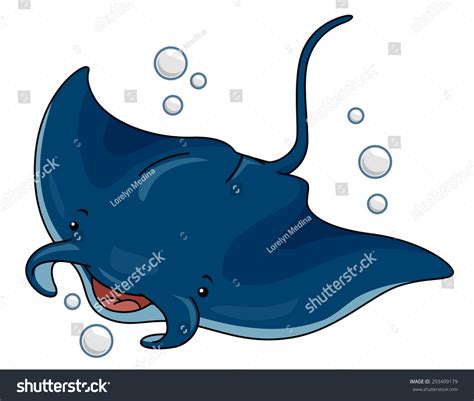 1,201 Manta ray cartoon Images, Stock Photos & Vectors | Shutterstock