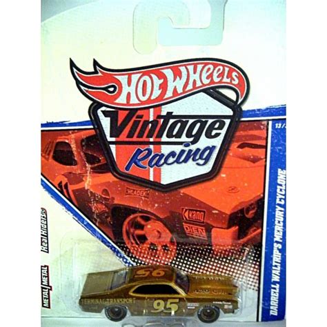 Hot Wheels Vintage Racing Series - Darrell Waltrip Mercury Cyclone NASCAR Stock Car - Global ...