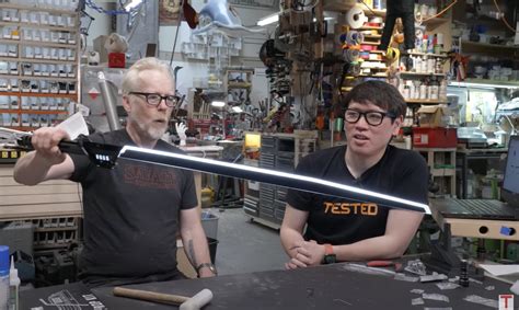 Adam Savage Revealed His New Darksaber Replica SaberBay | FizX