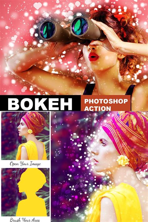 Bokeh Effect Photoshop Action – MasterBundles