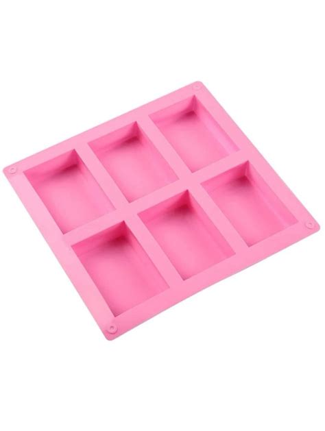 Soap Moulds - Silicone Moulds - Soap Making Molds - Rectangular Bars ...