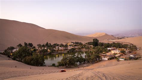 Elevation of Huacachina, Peru - Topographic Map - Altitude Map