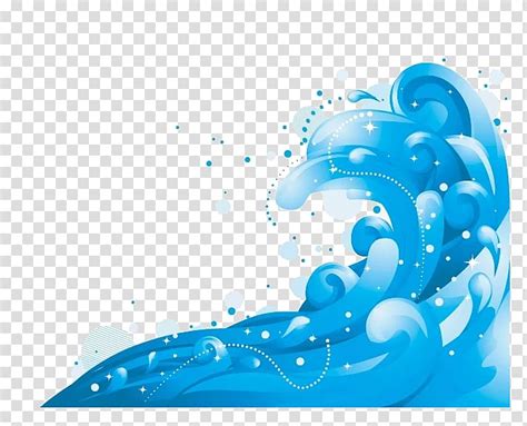 Vector Cartoon Waves Wave Clipart Wave Blue Png Transparent Clipart | The Best Porn Website