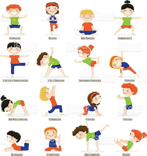 Kids Yoga Poses Chart