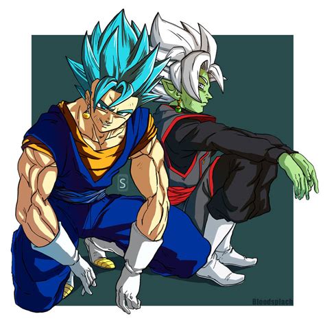 Vegito And Zamasu by Blood-Splach on DeviantArt