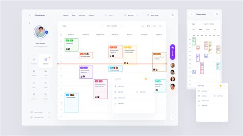 Dashboard Calendar UI | Figma Community