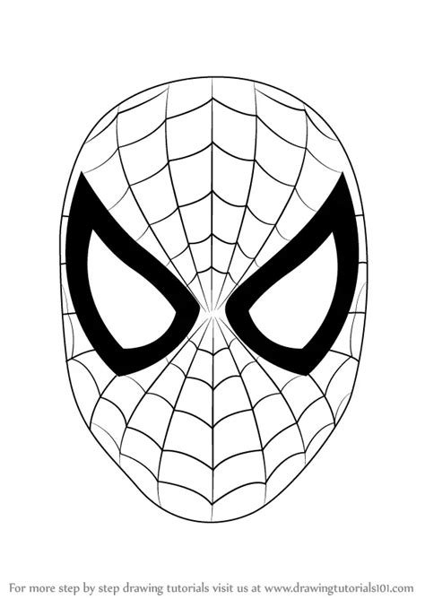 Details 77+ spiderman sketch face latest - seven.edu.vn