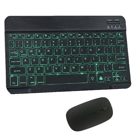 Bluetooth backlit keyboard and mouse - legrossX