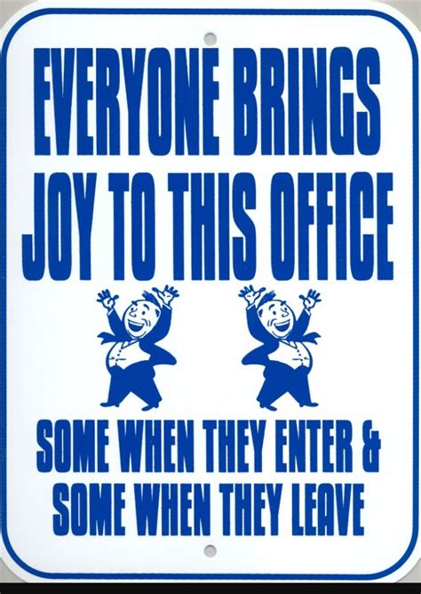 Funny Office Signs Printable