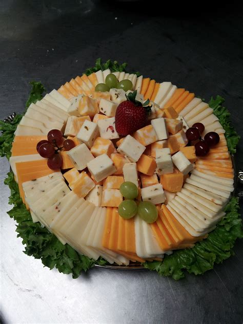 Cheese Tray with Crackers | Party Food Appetizer