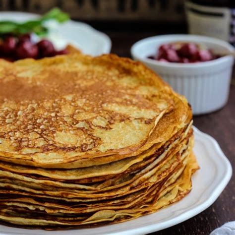 Traditional Russian Pancakes (Blinchiki) • Happy Kitchen