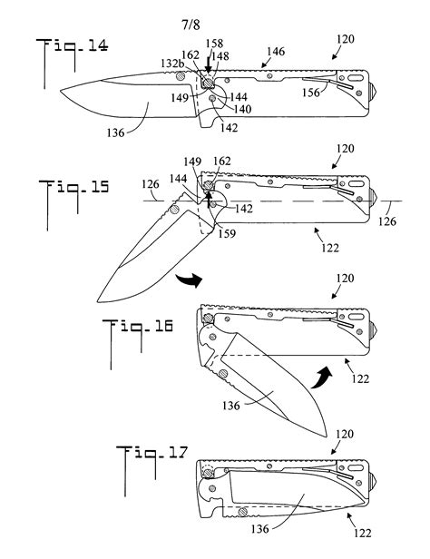 Us8286357b2 locking mechanism for a folding knife – Artofit