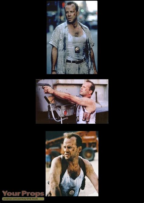 Die Hard: With A Vengeance John McClane NYPD Lieutenant Badge original movie costume