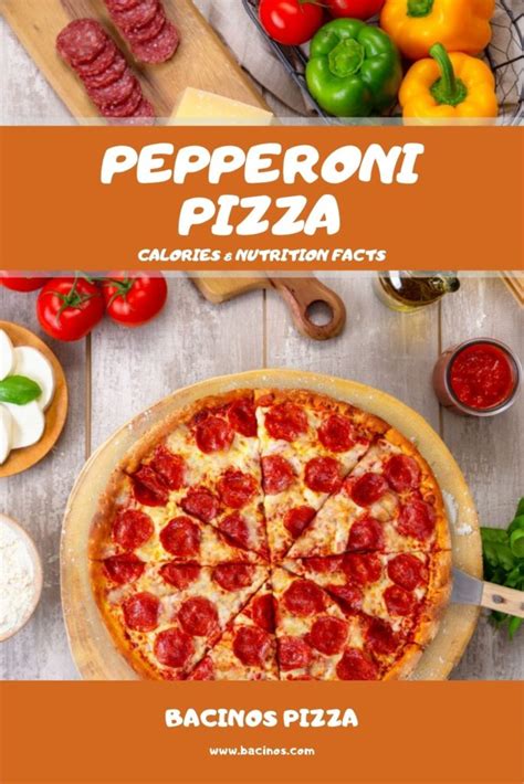 Pepperoni Pizza Calories & Nutrition Facts (Charts)