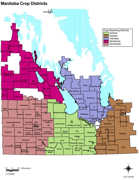 Manitoba Districts – Manitoba Pulse & Soybean Growers