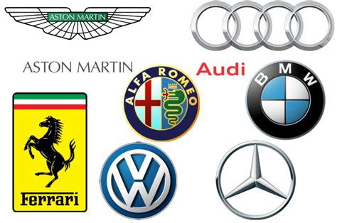 French Car Symbols And Names