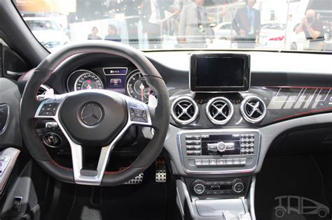 Mercedes GLA 45 AMG at 2014 NAIAS interior