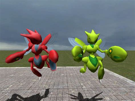 Shiny Scizor by SilverSpiritUK on DeviantArt