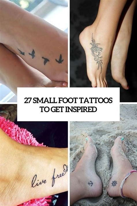 27-small-foot-tattoos-to-get-inspired-cover - Styleoholic | Small foot ...