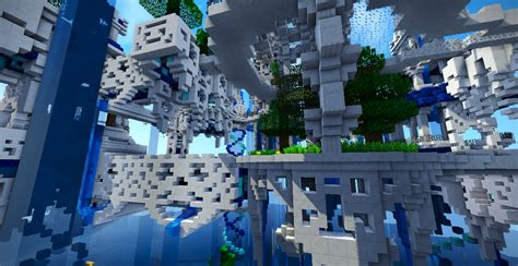 Sky city Minecraft Map