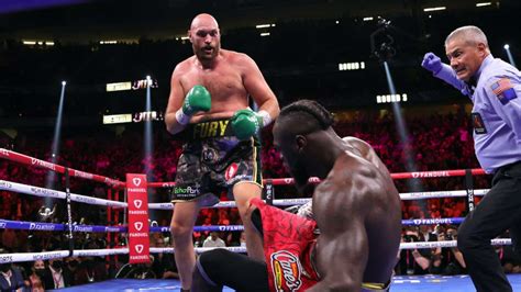 Watch: All 5 knockdowns in the Tyson Fury vs Deontay Wilder 3 fight