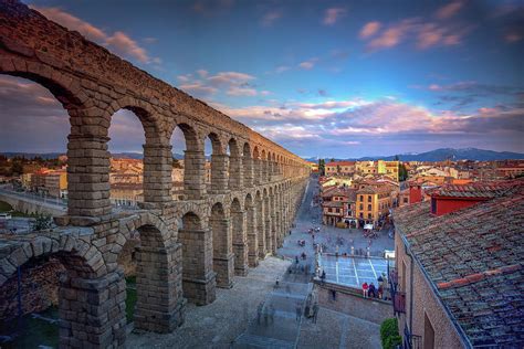 Roman Aqueduct, Segovia Spain Photograph by Mike Deutsch - Fine Art America