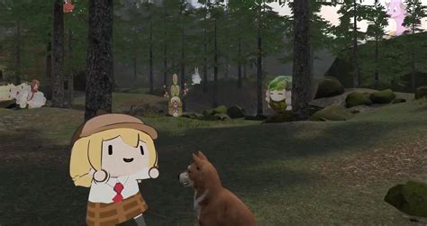 Smol Ame Cute moments with VR dog : r/Hololive