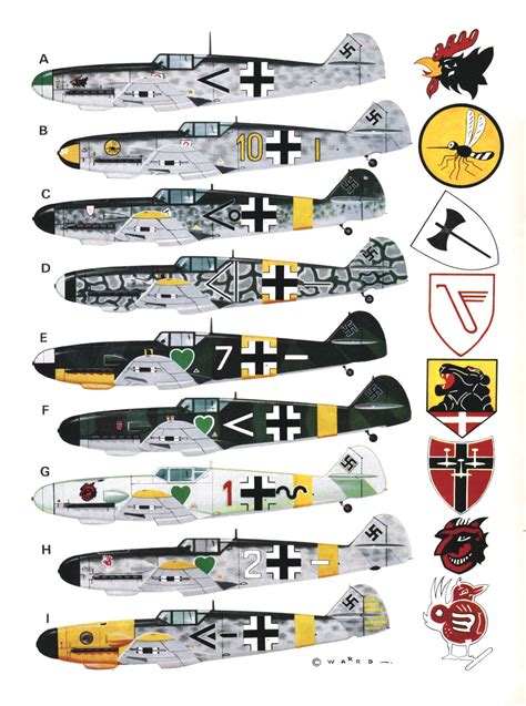 Messerschmitt BF 109 Wwii Fighter Planes, Airplane Fighter, Ww2 Planes ...