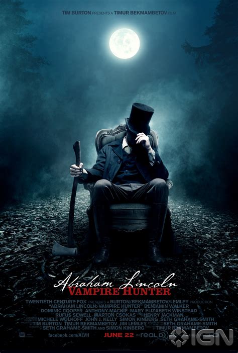 ABRAHAM LINCOLN: VAMPIRE HUNTER Teaser Poster