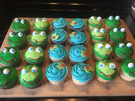 Pin by T. D. on Frog and Toad birthday in 2024 | Frog cupcakes, Birthday party, Birthdays