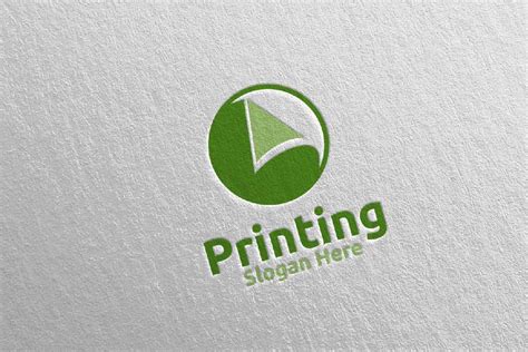 Paper Printing Company Logo Design by Denayunecs | Codester